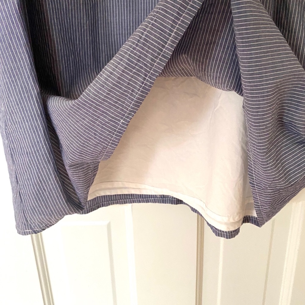 Express Stripped Ruffle Dress - Picture 5 of 6